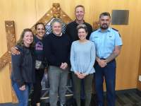 The Te Hāhi team: Teri, Tui, Bruce, Debbie, Scott, Anaru